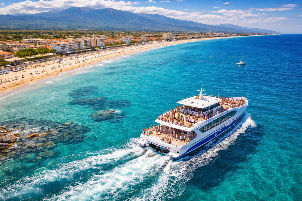 Croisières en Catalogne au départ de Canet-en-Roussillon avec Catalogne Transports Maritimes (CTM Croisières)