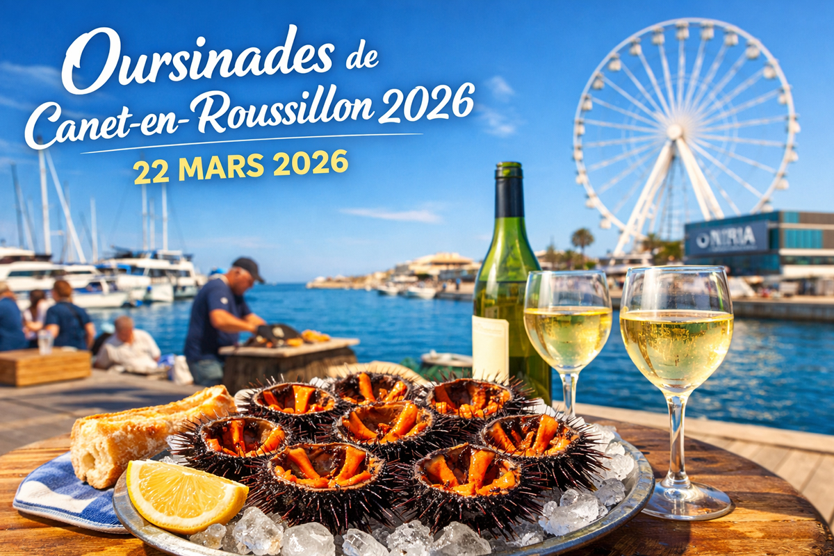 👉 Dégustation d’oursins frais au port de Canet-en-Roussillon lors des Oursinades 2026